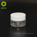 15ml Best-seller crème cosmétique de soins vides utilisent pot de verre transparent